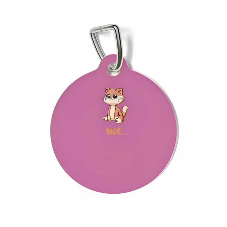 Personalized Pawsome Pet ID Tag: Your Furry Friend's Unique Badge!