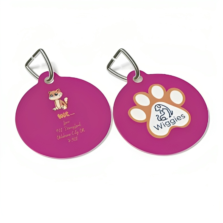 Personalized Pawsome Pet ID Tag: Your Furry Friend's Unique Badge!