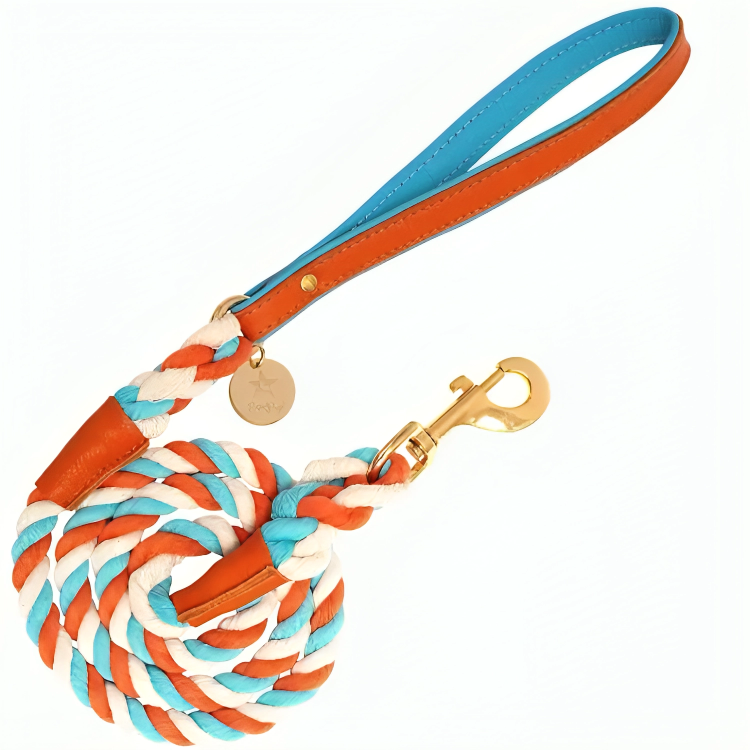 PoisePup Artisan Harness: Artisan Rope Leash: Unleash Your Furry Style