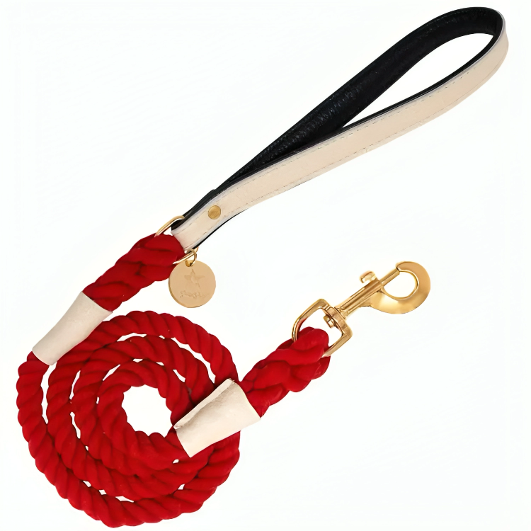 PoisePup Artisan Harness: Artisan Rope Leash: Unleash Your Furry Style