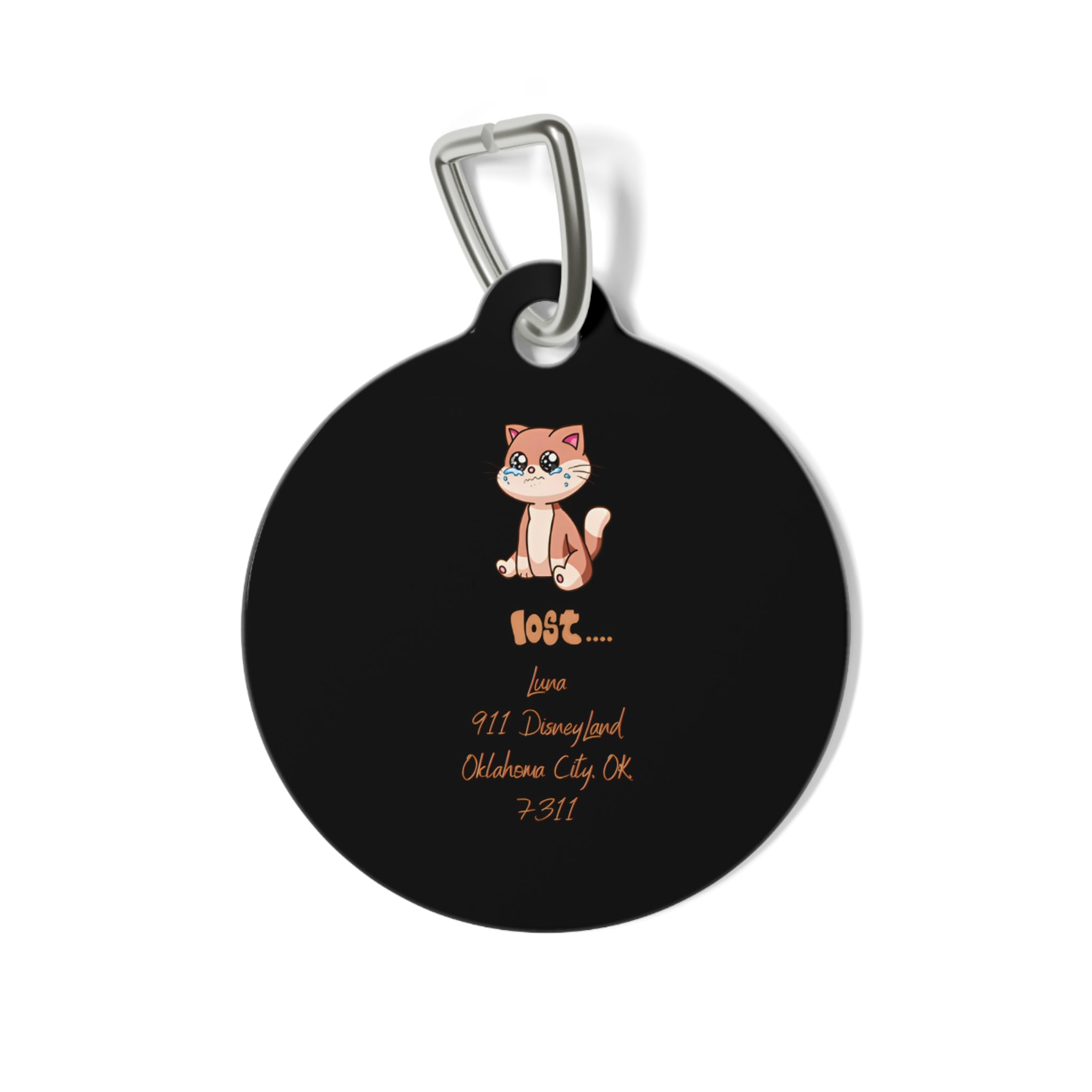 Personalized Pawsome Pet ID Tag: Your Furry Friend's Unique Badge!