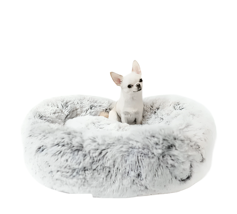 Mr. Peanut's OrthoPlush Pet Bed - Luxurious Orthopedic Bedding for Dogs & Cats, Comfort & Support