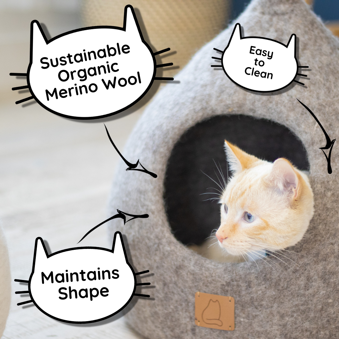 Round Burst Design Pet Cave | Stylish & Cozy Hideaway for Cats & Small Dogs