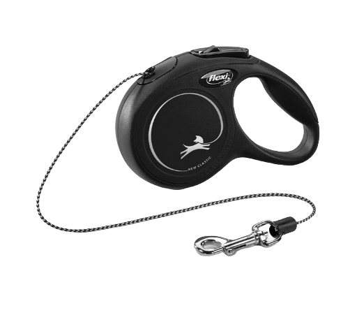 New Classic Flexi Retractable Dog Leash: Durable Cord for Safe, Flexible Walks