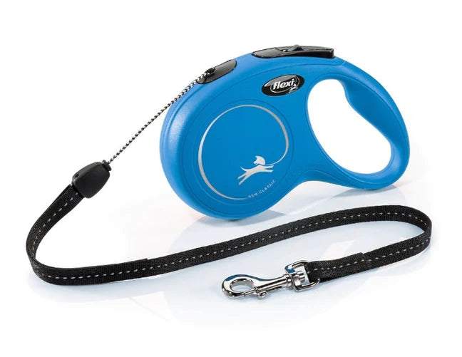 New Classic Flexi Retractable Dog Leash: Durable Cord for Safe, Flexible Walks