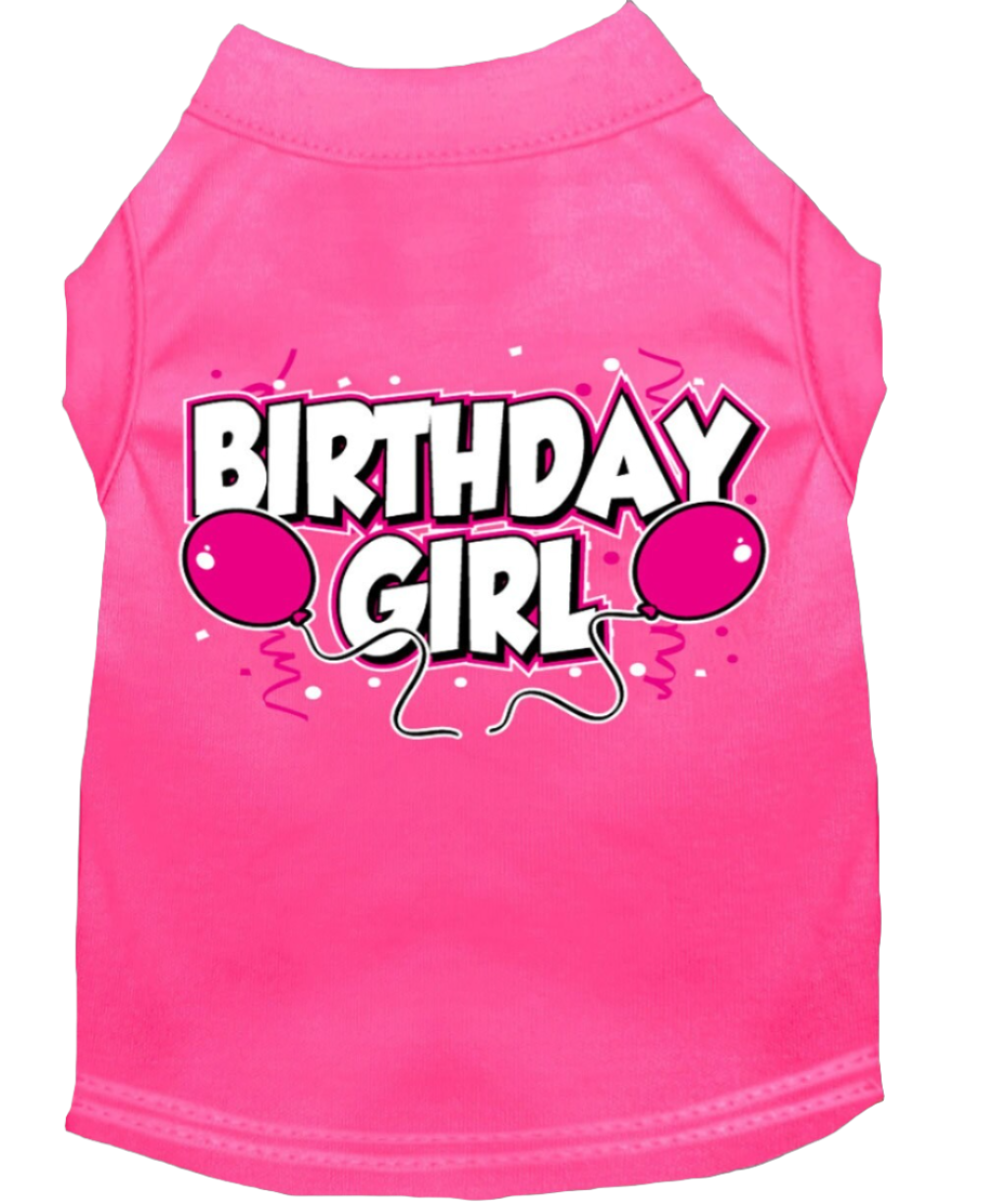 "Birthday Girl" SP Pet Shirt for Dogs & Cats - Soft and Durable Pet Apparel