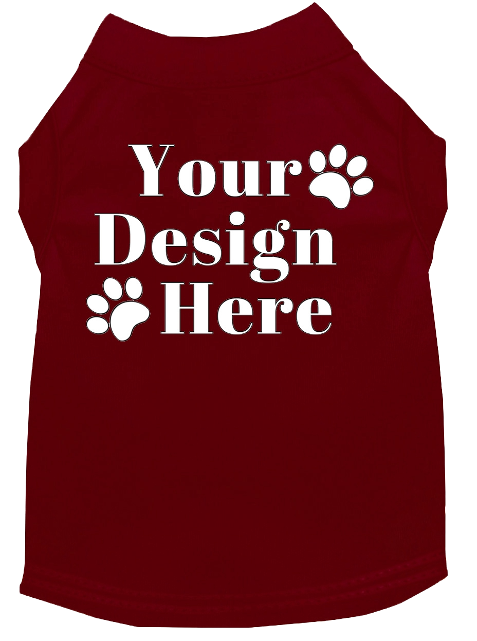 Personalized Pet Team Shirt for Dogs and Cats - Add Your Own Names & Numbers