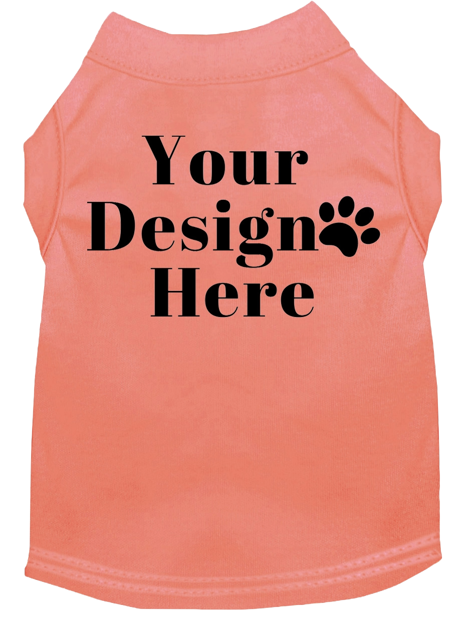 Personalized Pet Team Shirt for Dogs and Cats - Add Your Own Names & Numbers