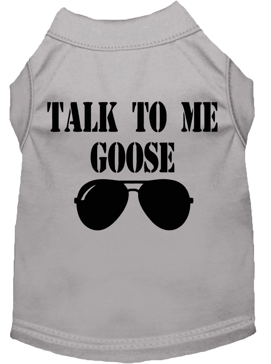 "Talk To Me Goose" Pet Shirt for Dogs & Cats - Inspired by Top Gun, Comfortable & Durable