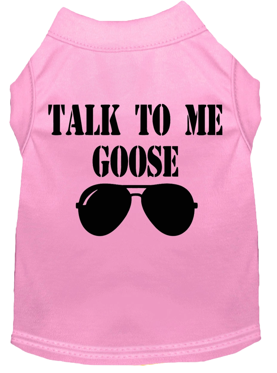 "Talk To Me Goose" Pet Shirt for Dogs & Cats - Inspired by Top Gun, Comfortable & Durable