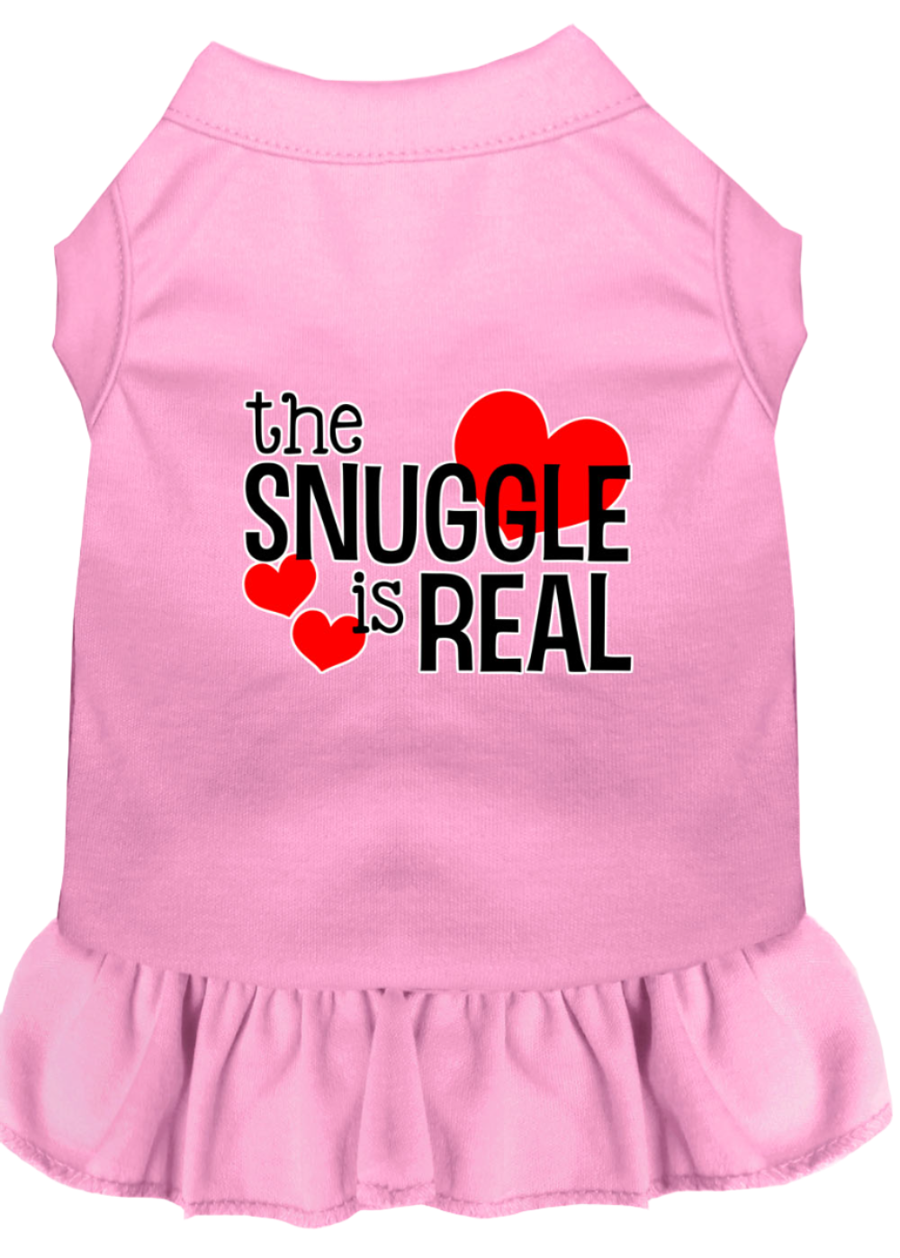 "The Snuggle Is Real" - Cute Screen Printed Dog & Cat Shirt Apparel