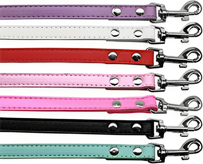 Premium 1/2" Wide, 4' Long-Foot Pet Leash - Simple Elegance for Everyday Walks