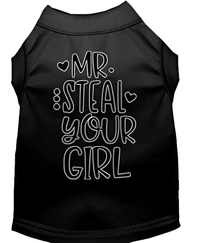 "Mr. Steal Your Girl" Pet Shirt for Dogs & Cats