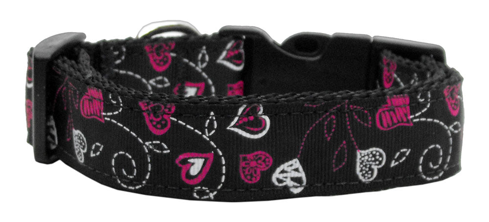 "Heartfelt Frenzy" Nylon Collar or Leash for Pets