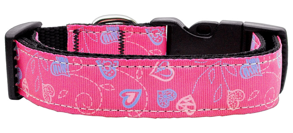 "Heartfelt Frenzy" Nylon Collar or Leash for Pets