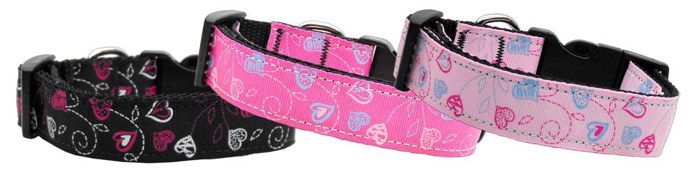 "Heartfelt Frenzy" Nylon Collar or Leash for Pets