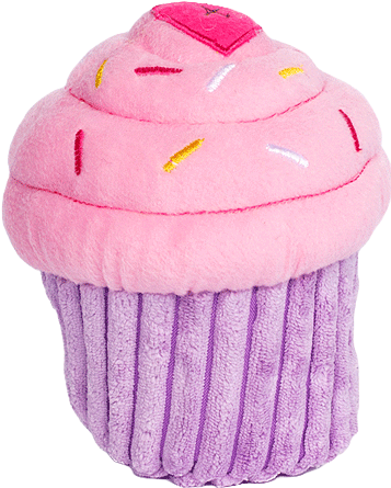 ZIPPY PAWS Cupcake Dog Toy - Fun & Durable Pet Play Accessory