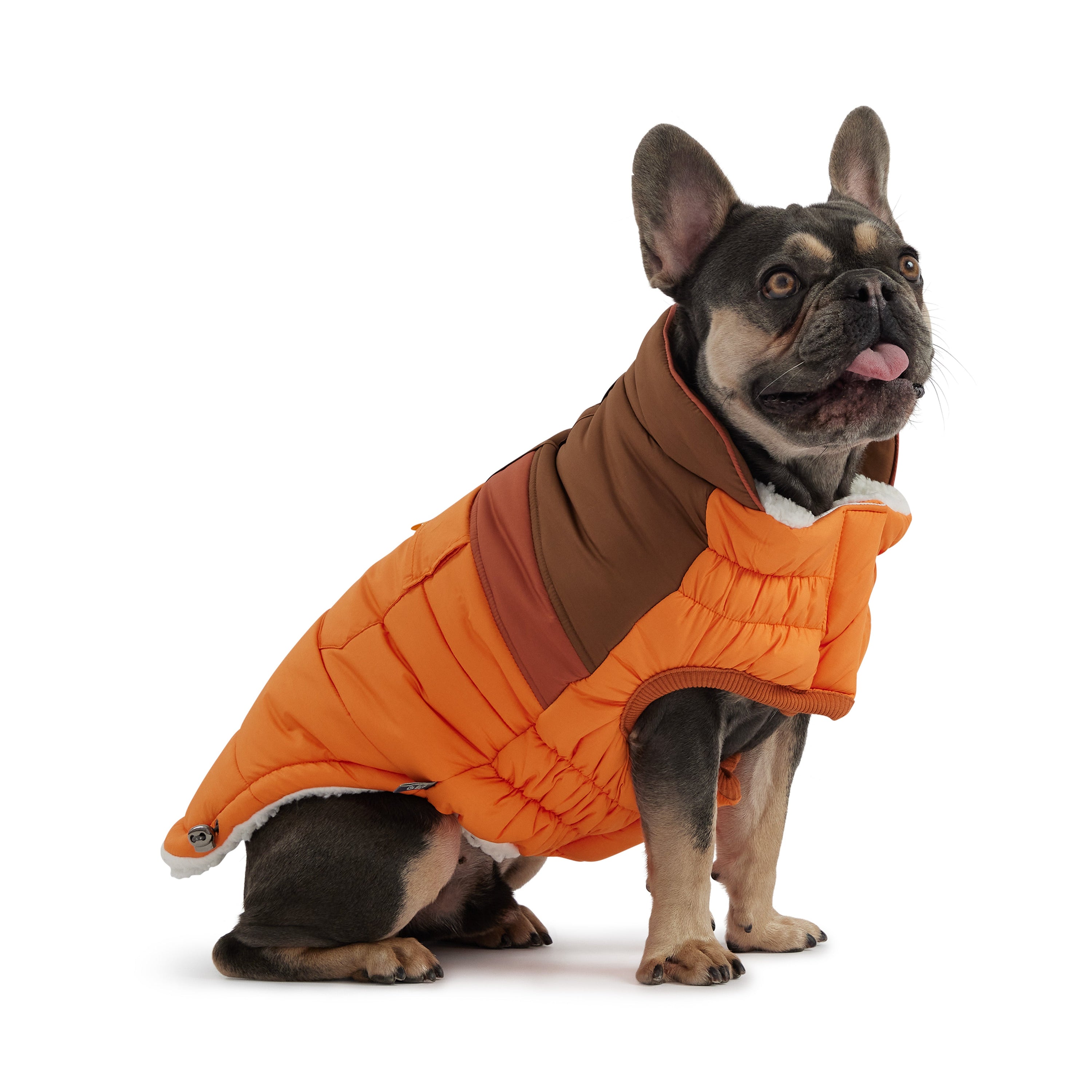 Orange Campfire Puffer Jacket – Ultra Puff, Warm, & Stylish