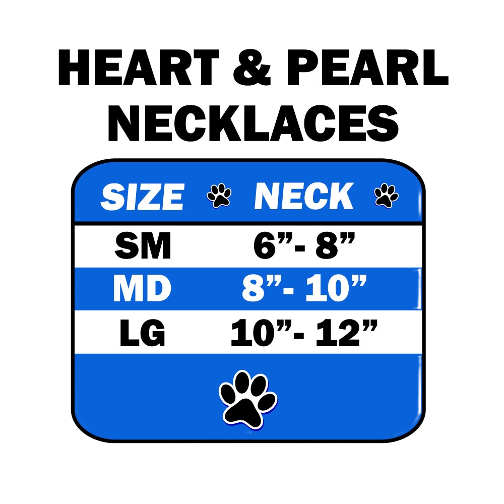 Stylish One Row Pearl Necklaces for Dogs and Cats | Pet Jewelry Essentials