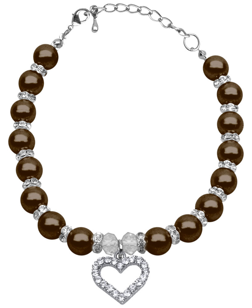 Stylish One Row Pearl Necklaces for Dogs and Cats | Pet Jewelry Essentials