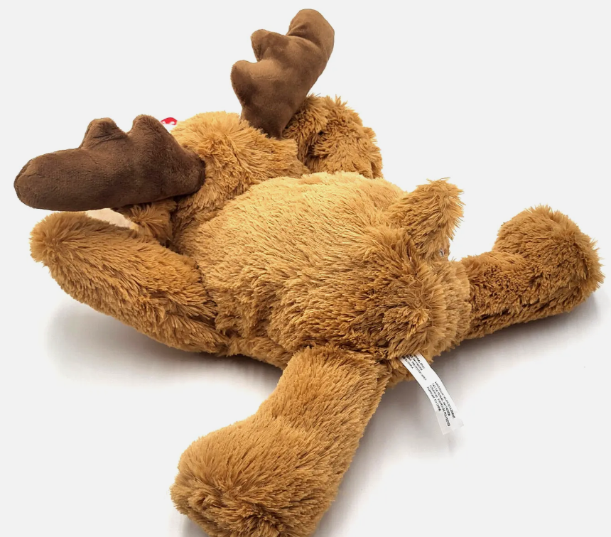 KONG Cozie Marvin Moose XL - Soft and Cuddly Plush Toy for Dogs