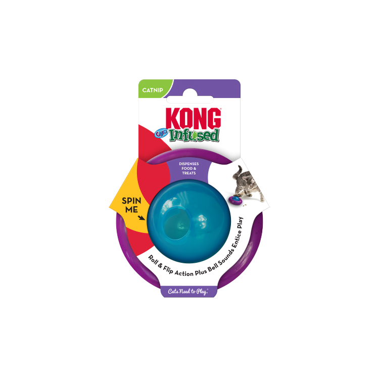 Explore the KONG Infused Cat Gyro: Interactive Toy for Endless Feline Fun