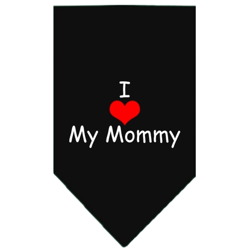 "I Love My Mommy" Dog Bandana - SP Pet Accessory