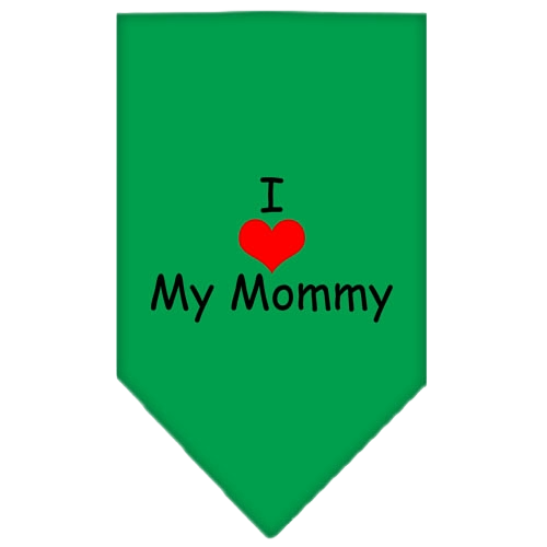 "I Love My Mommy" Dog Bandana - SP Pet Accessory