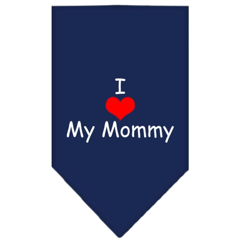 "I Love My Mommy" Dog Bandana - SP Pet Accessory