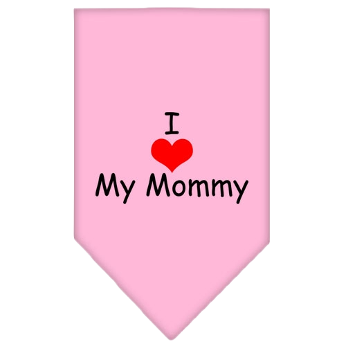 "I Love My Mommy" Dog Bandana - SP Pet Accessory