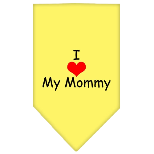 "I Love My Mommy" Dog Bandana - SP Pet Accessory