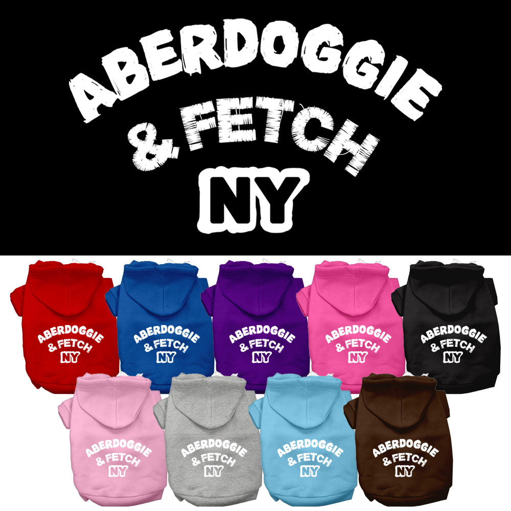 Aberdoggie & Fetch NY Stylish Pet Hoodies - Trendy and Comfortable Dog Apparel