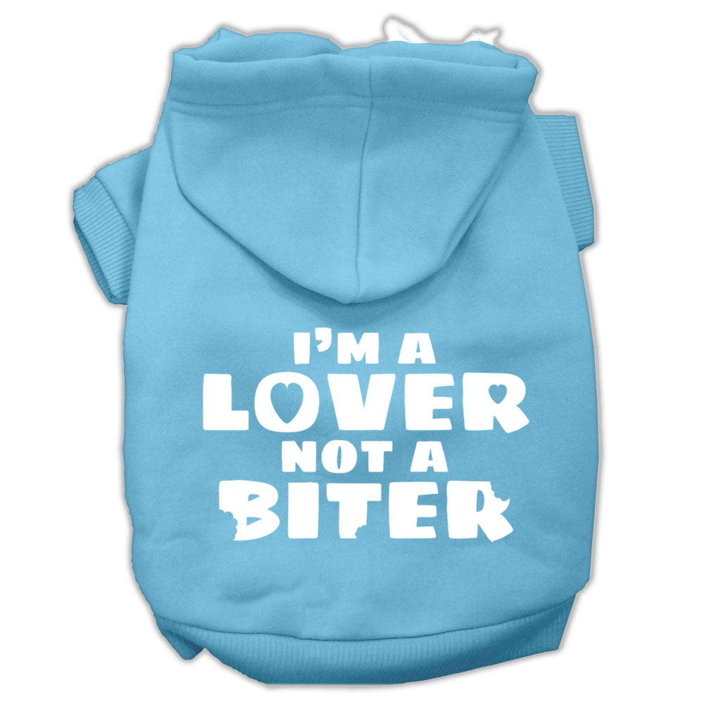 "I'm a Lover, Not a Biter" - SP Hoodie for Dogs & Cats