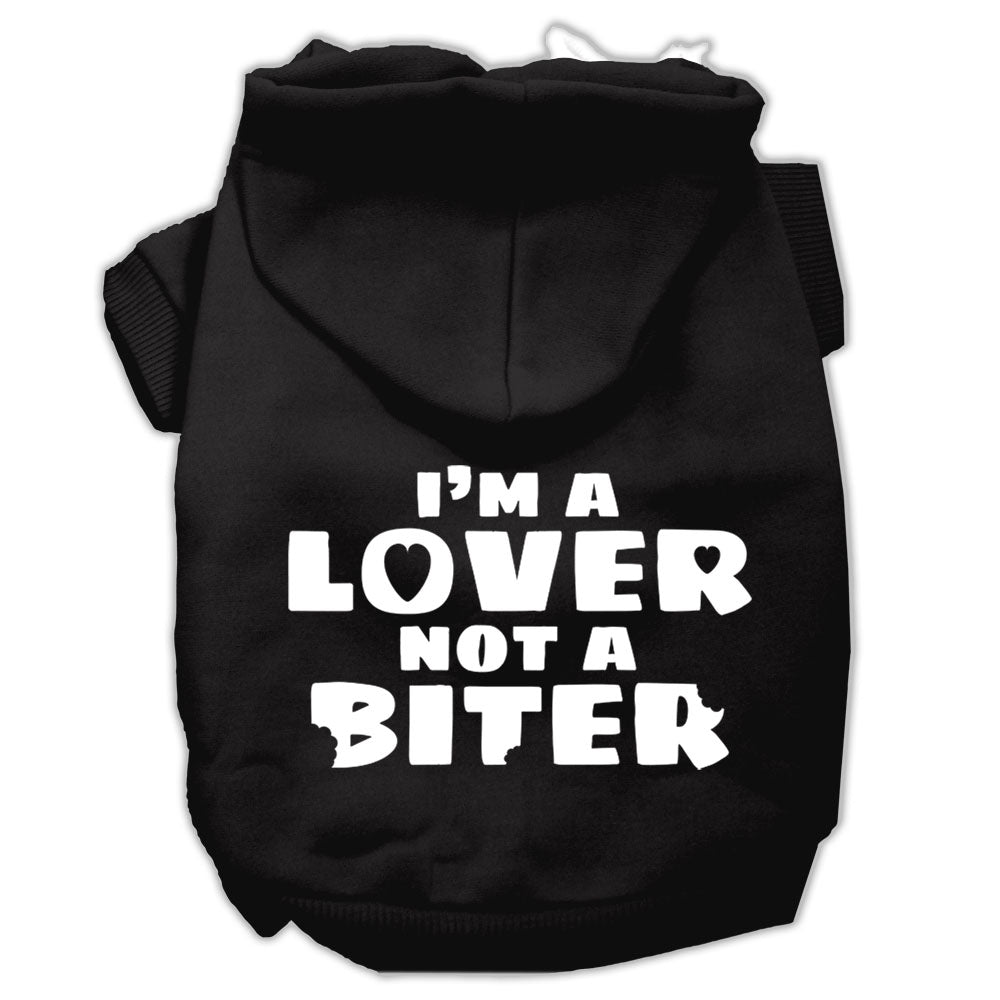 "I'm a Lover, Not a Biter" - SP Hoodie for Dogs & Cats