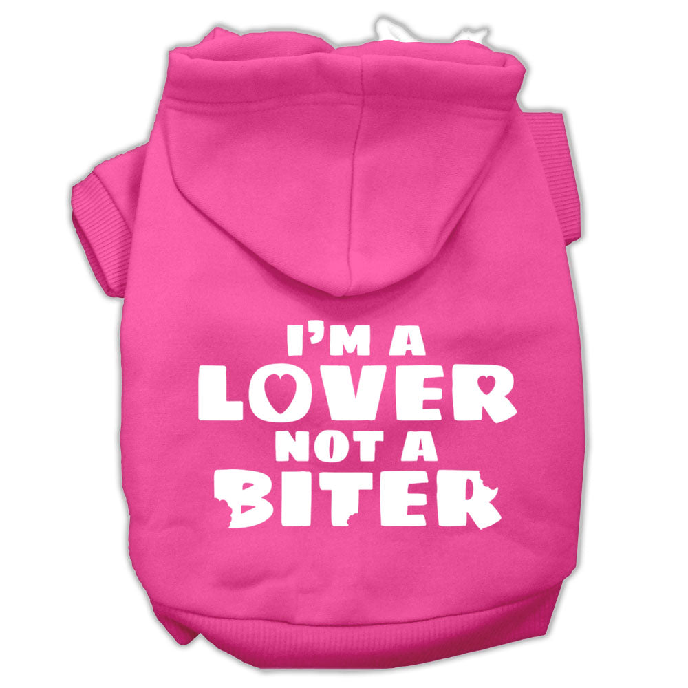 "I'm a Lover, Not a Biter" - SP Hoodie for Dogs & Cats