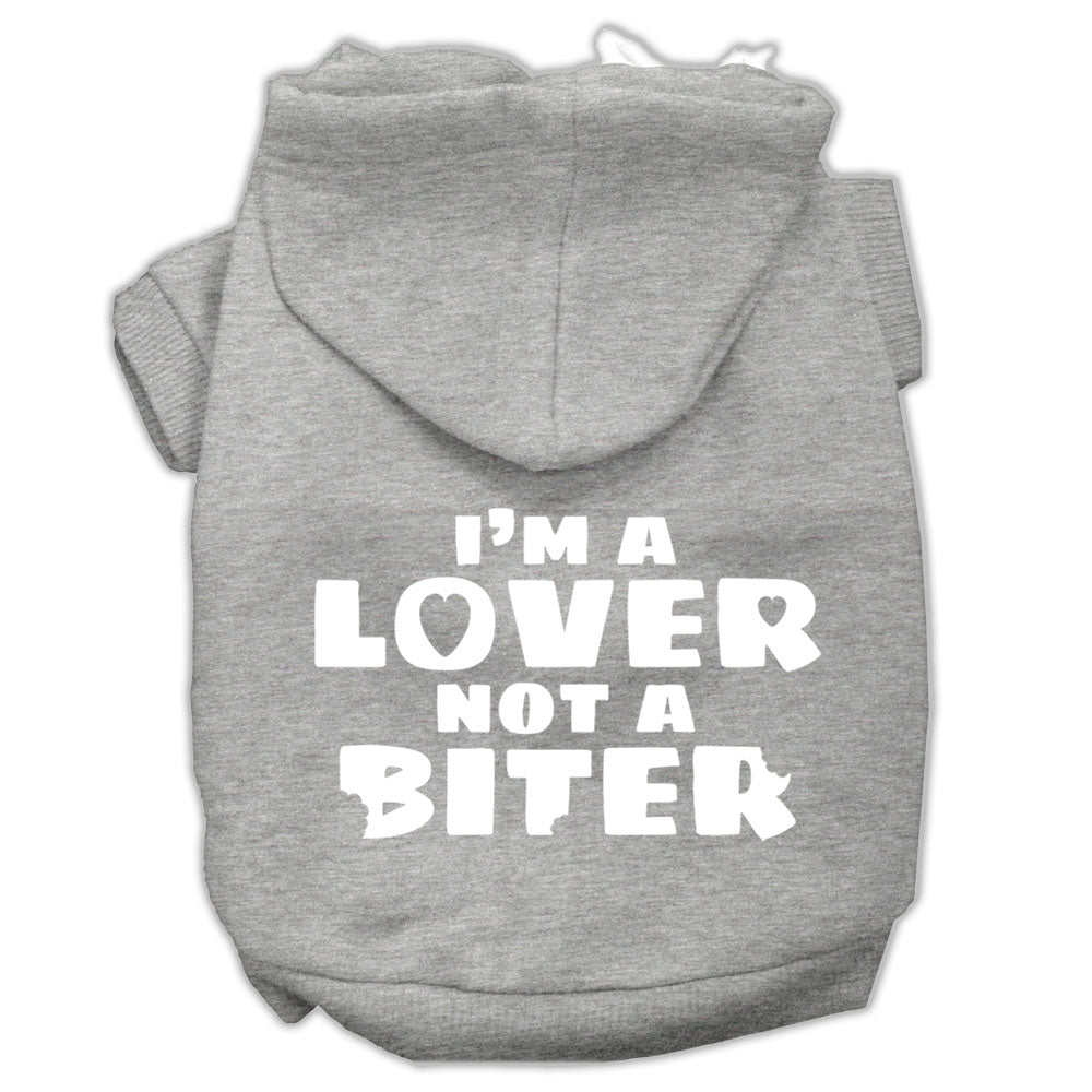 "I'm a Lover, Not a Biter" - SP Hoodie for Dogs & Cats