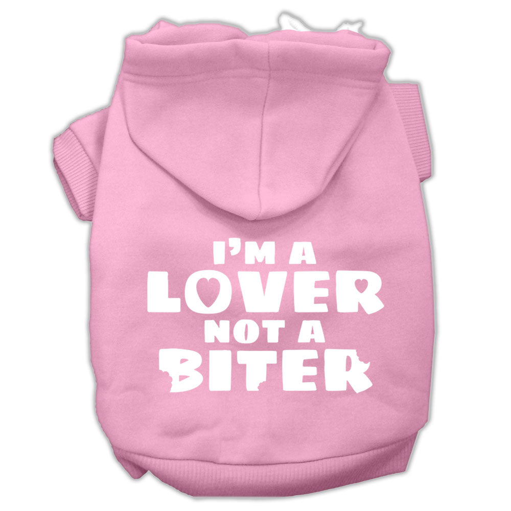 "I'm a Lover, Not a Biter" - SP Hoodie for Dogs & Cats