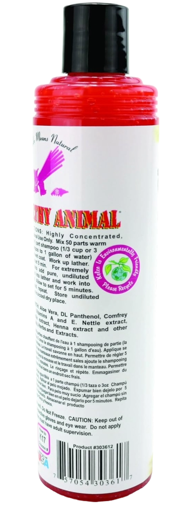 KELCO Filthy Animal Shampoo 11.7oz - Concentrated 50:1 Formula for Deep Cleaning"