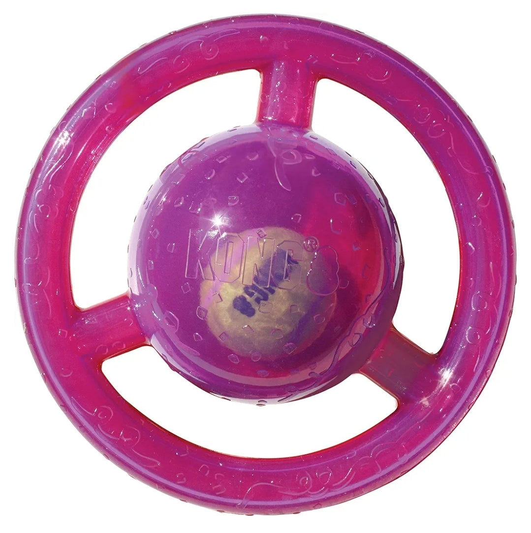 KONG Jumbler Disc Assorted| Durable Dog Toy for Active Play