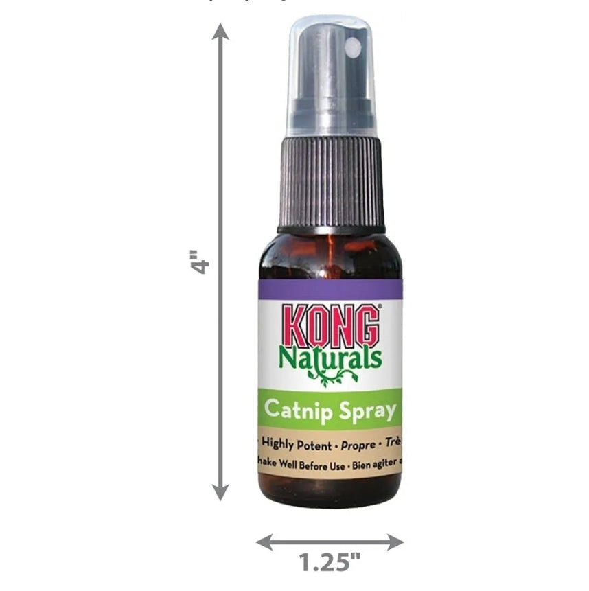 KONG Natural Catnip Spray: Irresistible Fun for Your Cat!