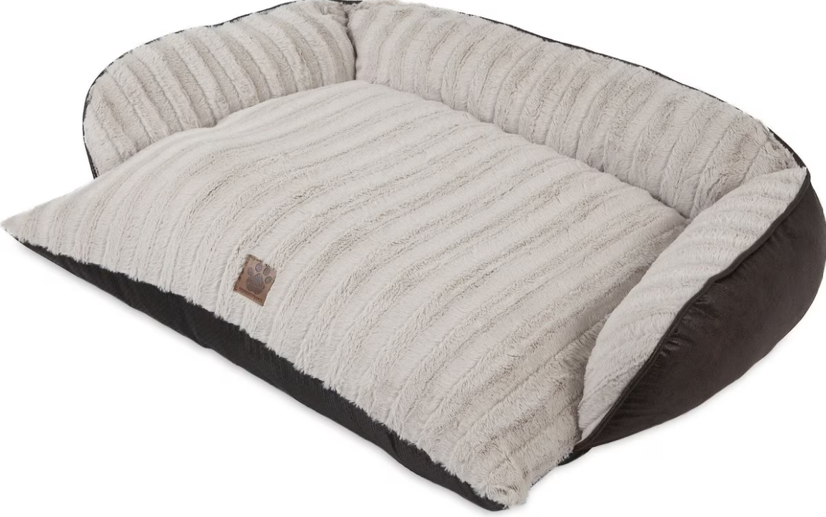 Precision Pet SnooZZy Rustic Luxury Couch: Ultimate Comfort Pet Bed for Dogs & Cats