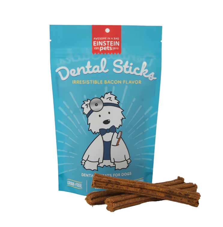 Einstein Pets Dental Sticks 6-Pack: Fresh Breath & Clean Teeth for Dogs