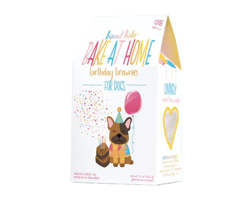 Spunky Pup Bake At Home Brownie and Cookie Mix 12oz: Celebrate Your Dog's Special Day with Homemade Treats