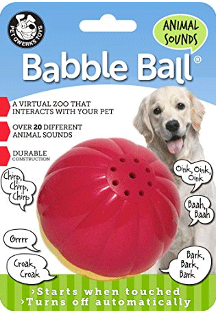 Pet Qwerks Animal Sounds Ball: Interactive Dog Toy for Endless Fun and Engagement