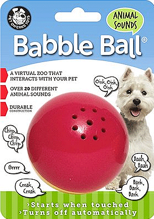 Pet Qwerks Animal Sounds Ball: Interactive Dog Toy for Endless Fun and Engagement