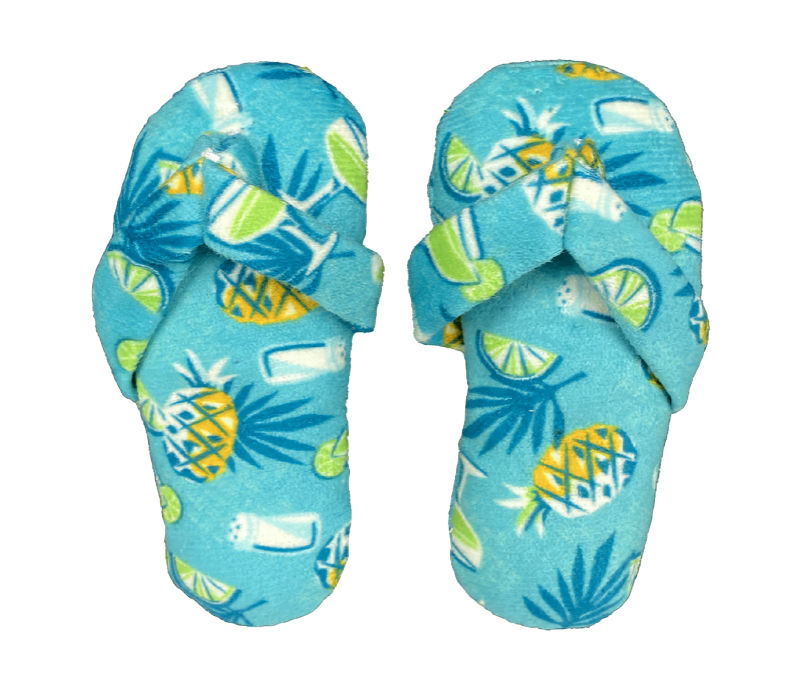 Keep Your Cat Entertained with MULTIPET Margaritaville Flip Flops 2-Pack Cat Toy - Perfect for Playtime