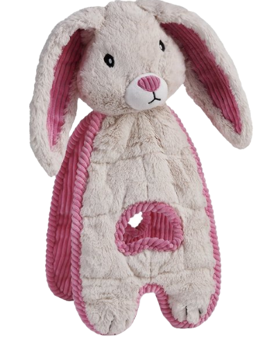 Discover the Charming Pets Cuddle Tugs Blushing Bunny: Soft & Interactive Dog Toy