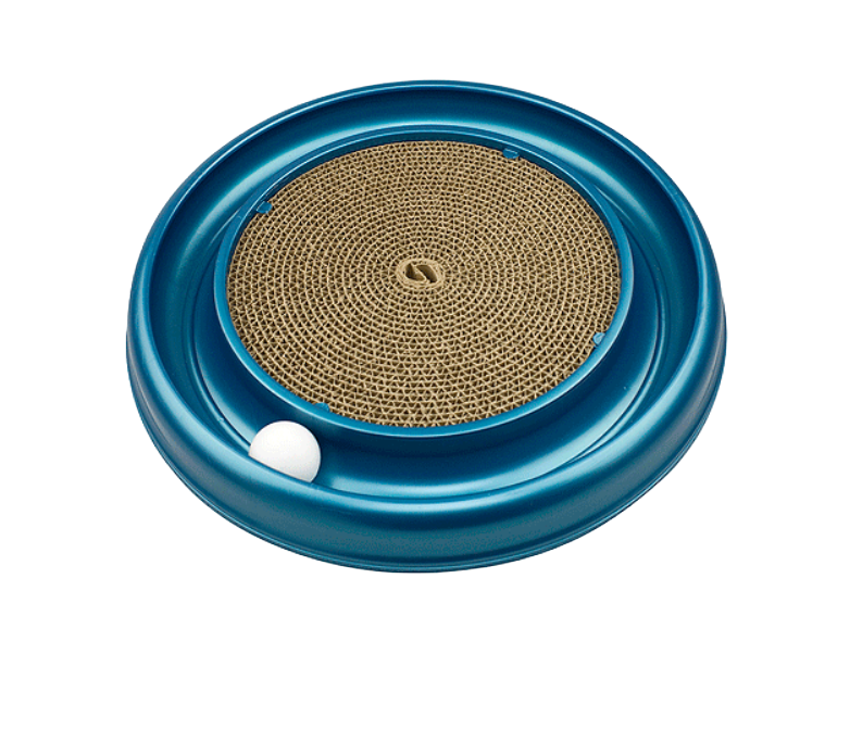 Bergan Turbo Scratcher Cat Toy: Interactive Play and Scratch Pad for Cats