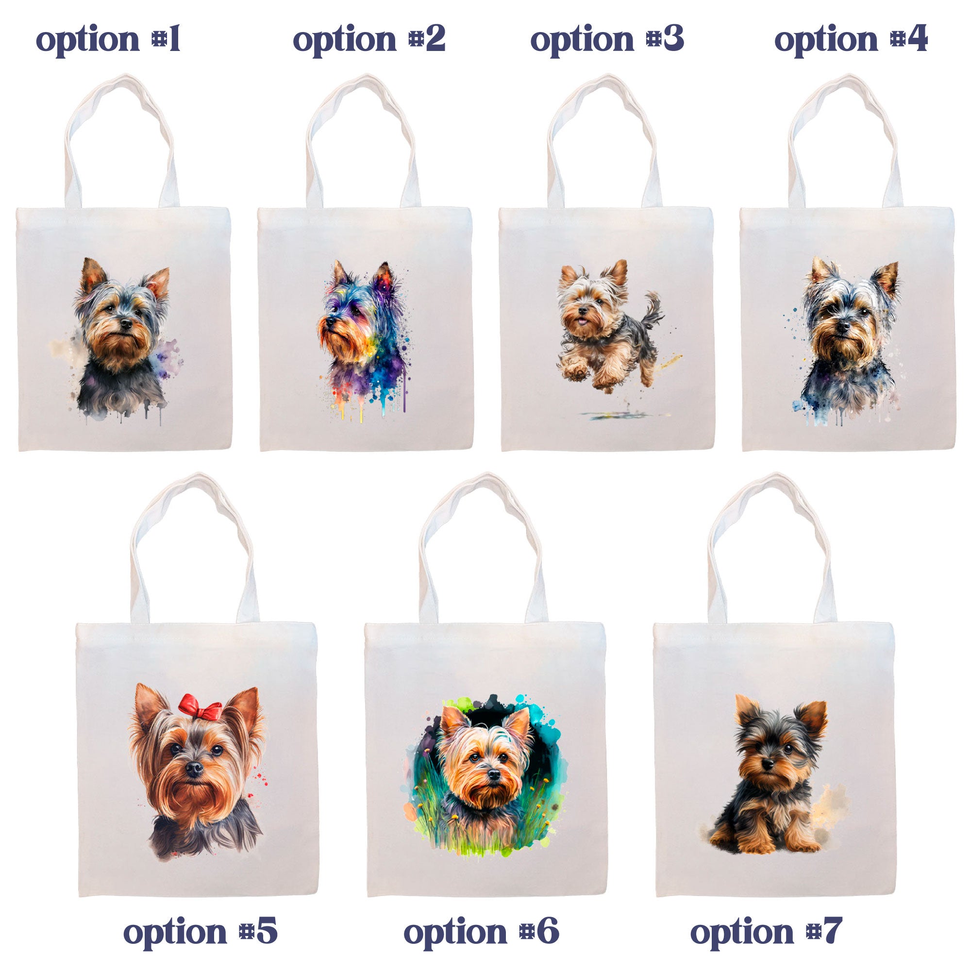 Exclusive Designer Breed-Inspired Canvas Totes