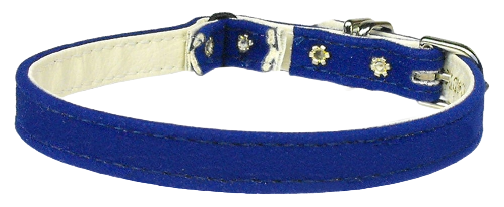 Deluxe 3/8" Inch Velvet Cat Collar with Safety Release